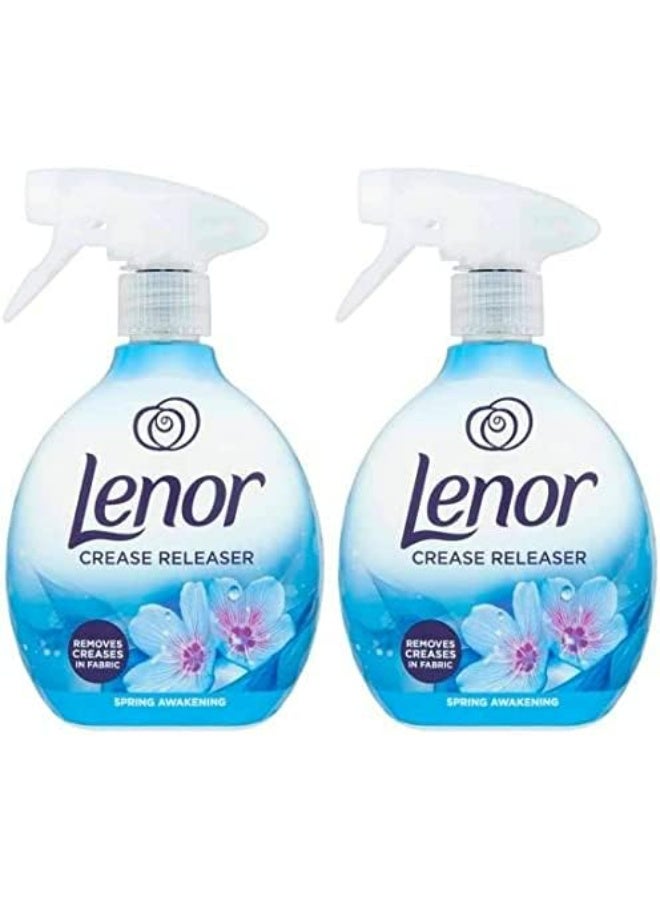 لينور بخاخ إزالة التجاعيد من الأقمشة، عطر Spring Awakening، عبوتين × ٥٠٠ مل - Image 1